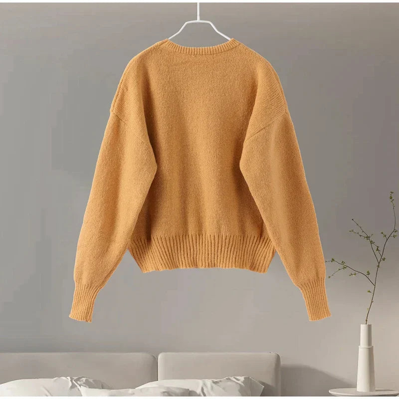 סט שני חלקים סרוג חולצת אובר סייז וחצאית מיני - יעלה