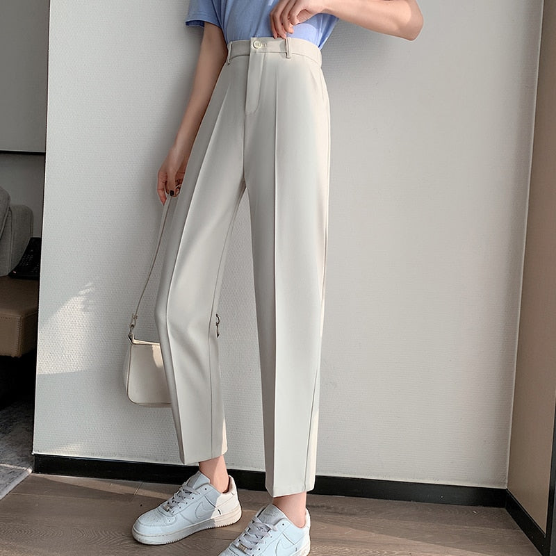 Owais מכנסיים ארוכים מחוייטים