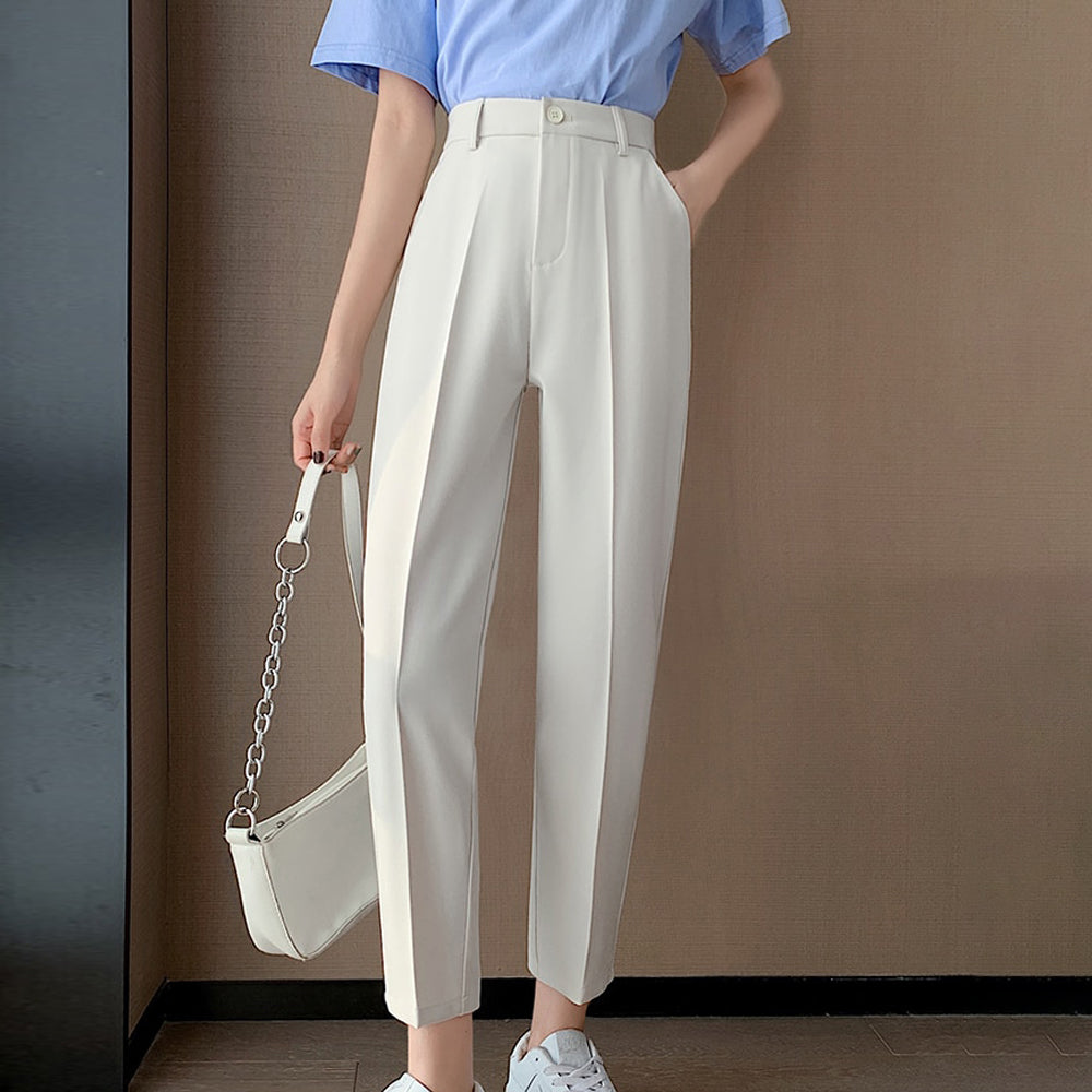 Owais מכנסיים ארוכים מחוייטים