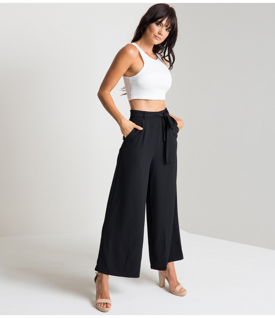 Chase מכנסיים בגזרה מתרחבת